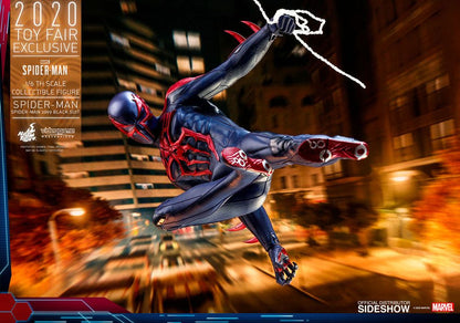 HOT TOYS - Marvel - Spider-Man Videogame Masterpiece 1:6 Action Doll Spider-Man 2099 Black Suit EXCLUSIVE VGM42