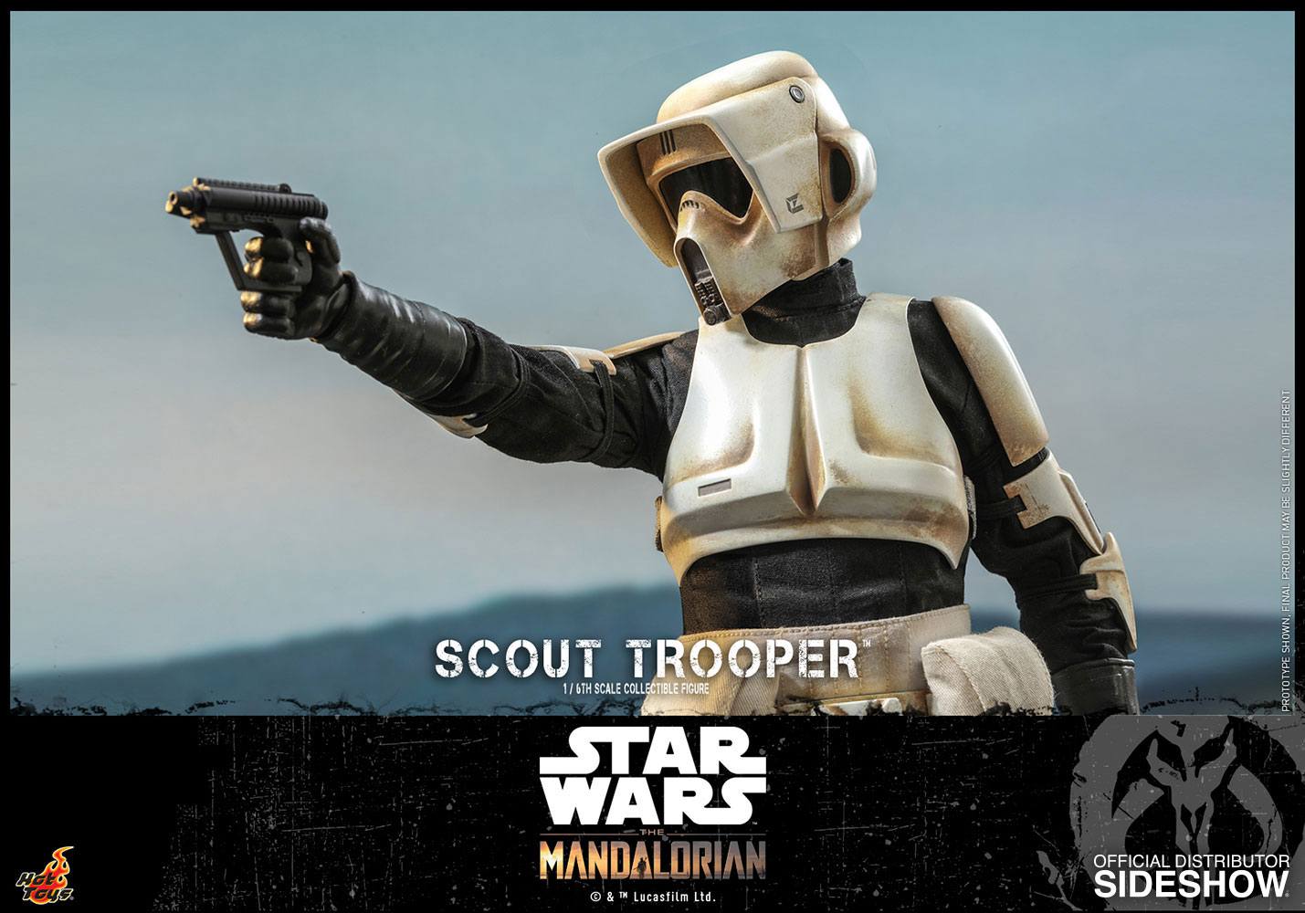 HOT TOYS - Star Wars The Mandalorian Action Figure 1/6 Scout Trooper  TMS016