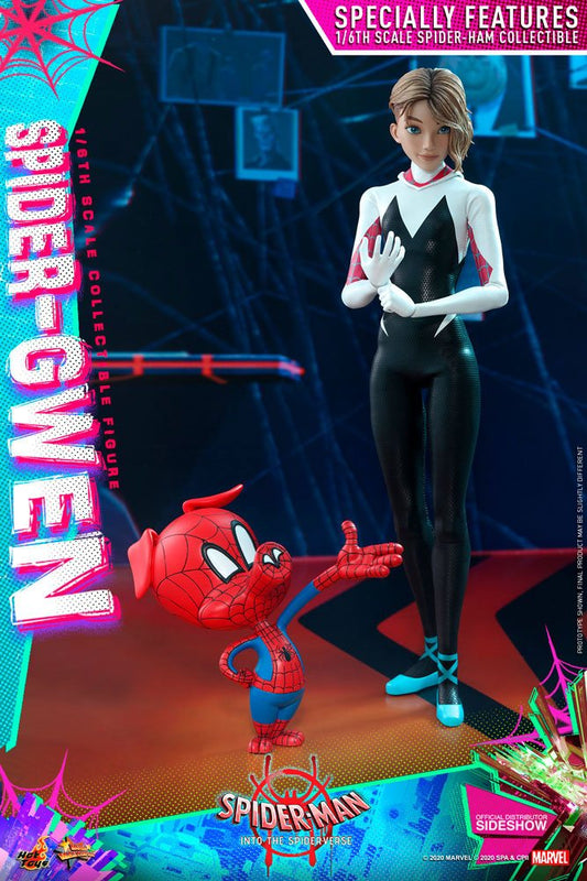 HOT TOYS - Marvel - Spider-Man Into The Spider-Verse Movie Masterpiece 1:6 Action Doll Spider-Gwen  MMS576