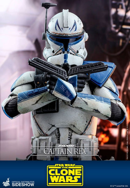 HOT TOYS - Star Wars The Clone Wars 1:6 Action Doll Captain Rex TMS018