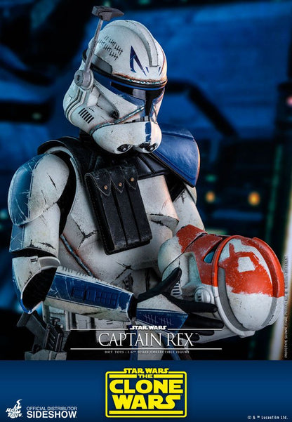 HOT TOYS - Star Wars The Clone Wars 1:6 Action Doll Captain Rex TMS018