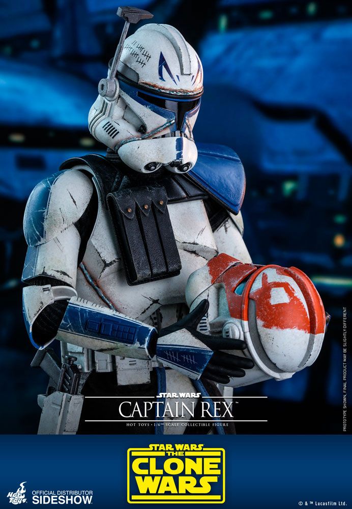 HOT TOYS - Star Wars The Clone Wars 1:6 Action Doll Captain Rex TMS018