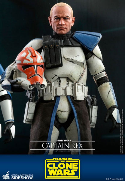 HOT TOYS - Star Wars The Clone Wars 1:6 Action Doll Captain Rex TMS018