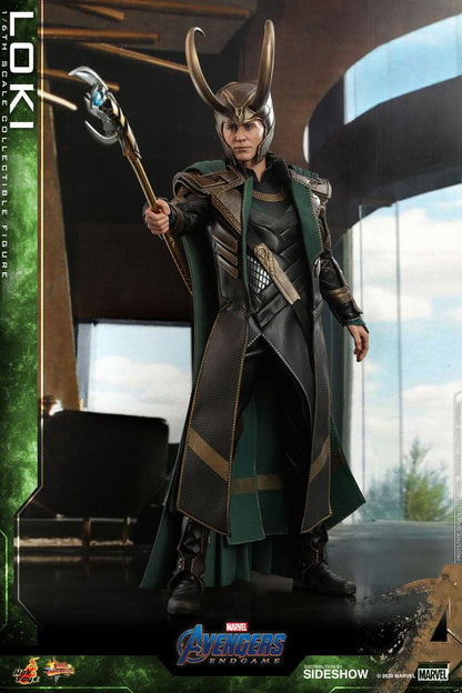 HOT TOYS - Marvel - Avengers Endgame Movie Masterpiece 1:6 Action Doll Loki MMS579