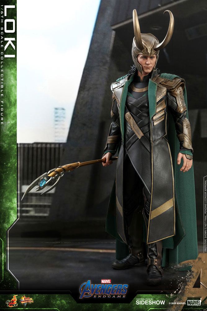 HOT TOYS - Marvel - Avengers Endgame Movie Masterpiece 1:6 Action Doll Loki MMS579