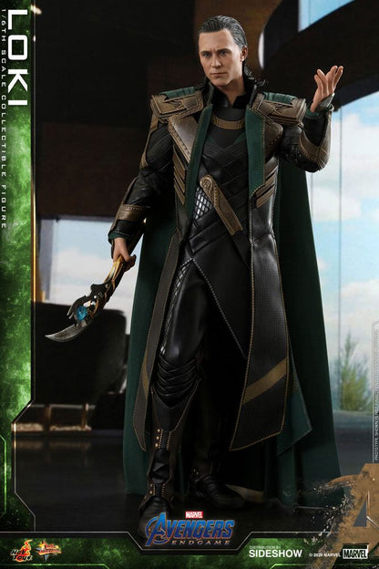 HOT TOYS - Marvel - Avengers Endgame Movie Masterpiece 1:6 Action Doll Loki MMS579