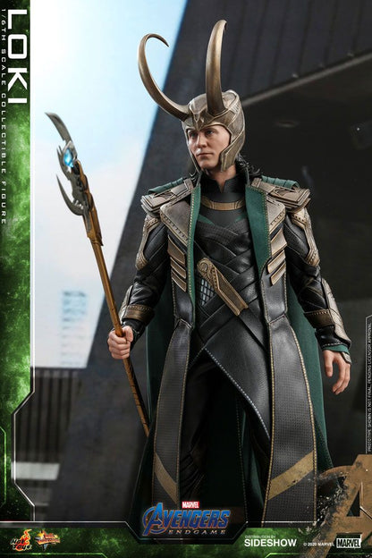 HOT TOYS - Marvel - Avengers Endgame Movie Masterpiece 1:6 Action Doll Loki MMS579