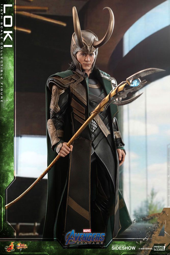 HOT TOYS - Marvel - Avengers Endgame Movie Masterpiece 1:6 Action Doll Loki MMS579