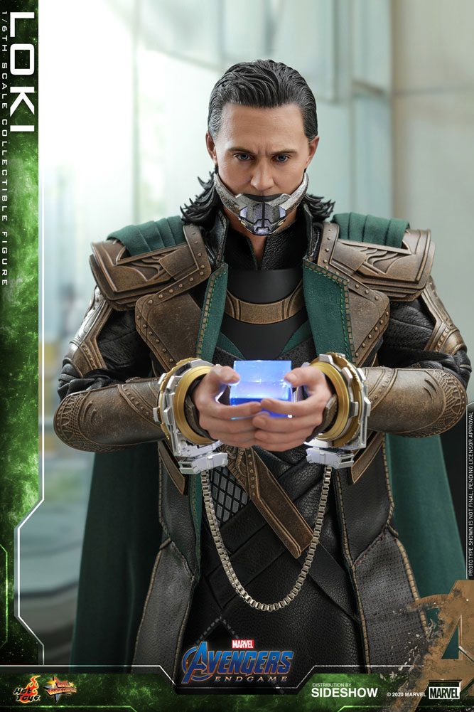 HOT TOYS - Marvel - Avengers Endgame Movie Masterpiece 1:6 Action Doll Loki MMS579