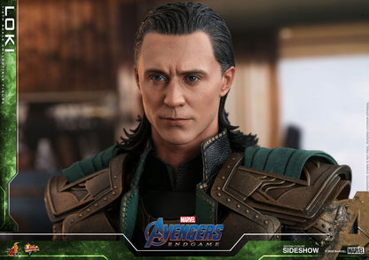 HOT TOYS - Marvel - Avengers Endgame Movie Masterpiece 1:6 Action Doll Loki MMS579