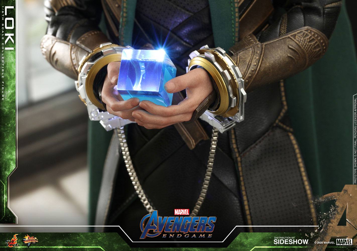 HOT TOYS - Marvel - Avengers Endgame Movie Masterpiece 1:6 Action Doll Loki MMS579