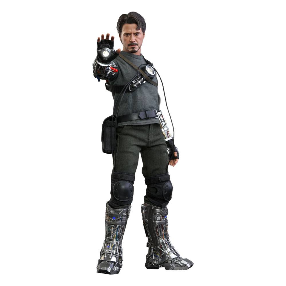 HOT TOYS - Iron Man Movie Masterpiece Action Figure 1/6 Tony Stark (Mech Test Version) MMS581