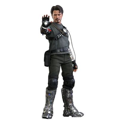HOT TOYS - Iron Man Movie Masterpiece Action Figure 1/6 Tony Stark (Mech Test Version) MMS581
