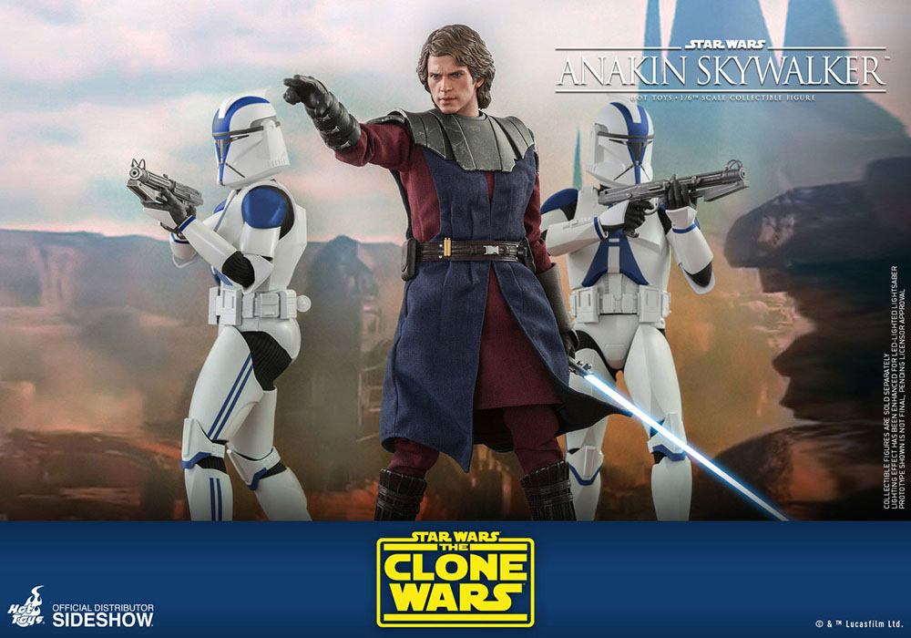 HOT TOYS - Star Wars The Clone Wars 1:6 Action Doll Anakin Skywalker