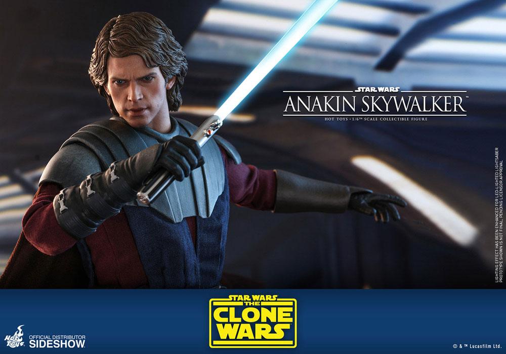 HOT TOYS - Star Wars The Clone Wars 1:6 Action Doll Anakin Skywalker