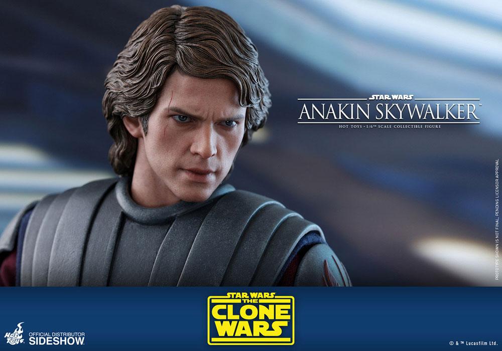 HOT TOYS - Star Wars The Clone Wars 1:6 Action Doll Anakin Skywalker