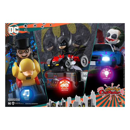 HOT TOYS - Dc Comics - Suicide Squad Cosrider Mini Figure with Sound & Light Up The Joker & Harley Quinn