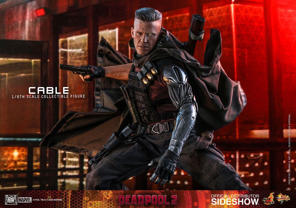 HOT TOYS - Marvel - Deadpool 2 Movie Masterpiece 1:6 Action Doll Cable MMS583