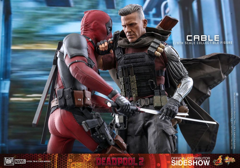 HOT TOYS - Marvel - Deadpool 2 Movie Masterpiece 1:6 Action Doll Cable MMS583