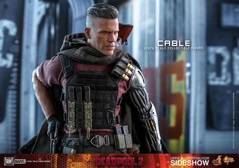 HOT TOYS - Marvel - Deadpool 2 Movie Masterpiece 1:6 Action Doll Cable MMS583