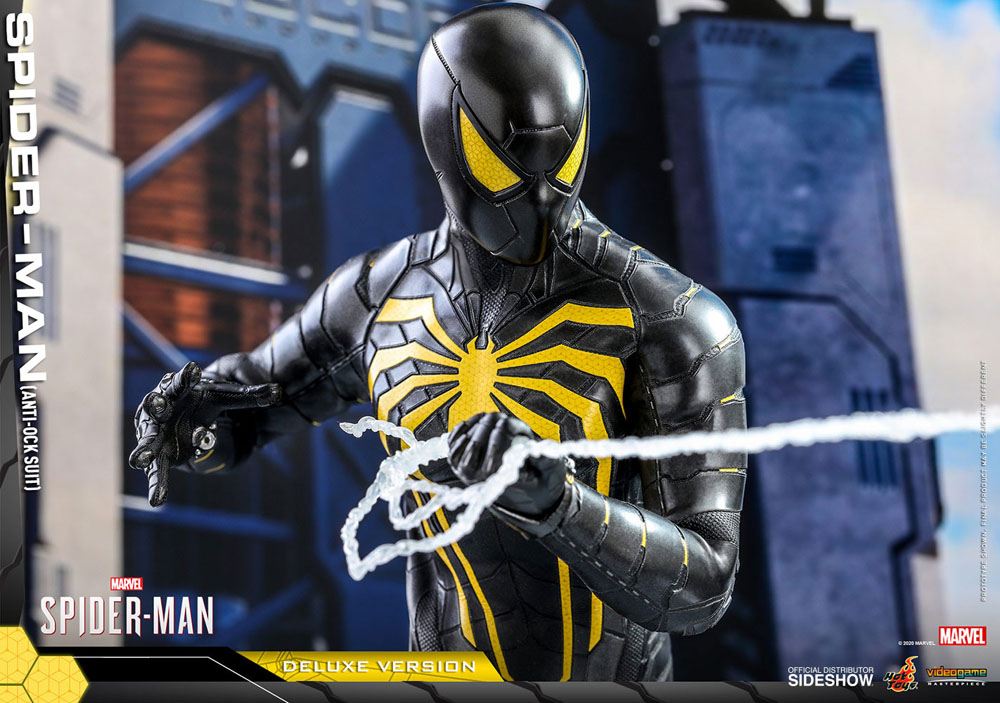 HOT TOYS - Marvel - Spider-Man Videogame (Anti-Ock Suit) 1:6 Action Doll VGM44