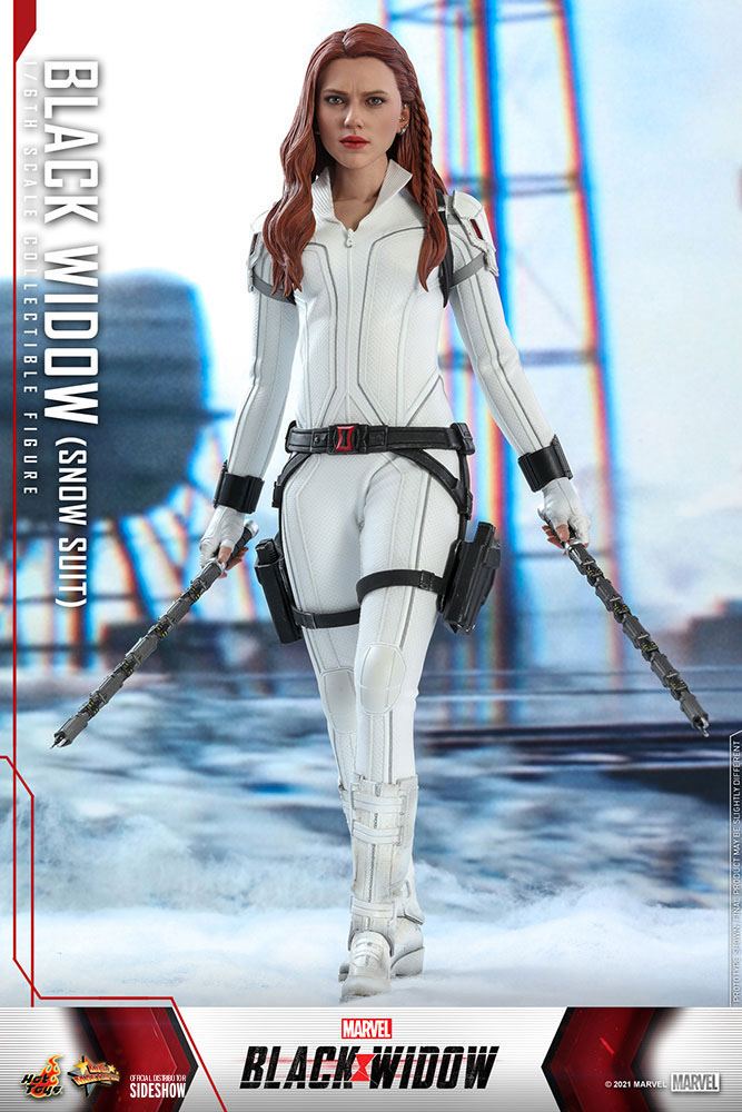 HOT TOYS - Marvel - Black Widow Movie Masterpiece 1:6 Action Doll Black Widow Snow Suit Ver MMS601