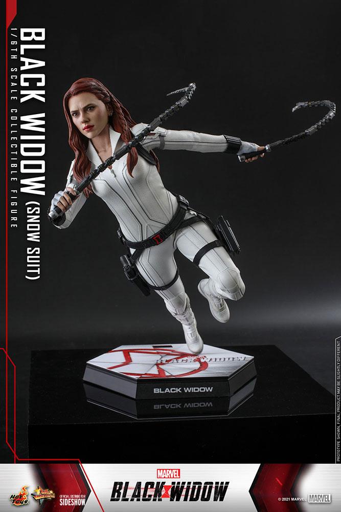 HOT TOYS - Marvel - Black Widow Movie Masterpiece 1:6 Action Doll Black Widow Snow Suit Ver MMS601