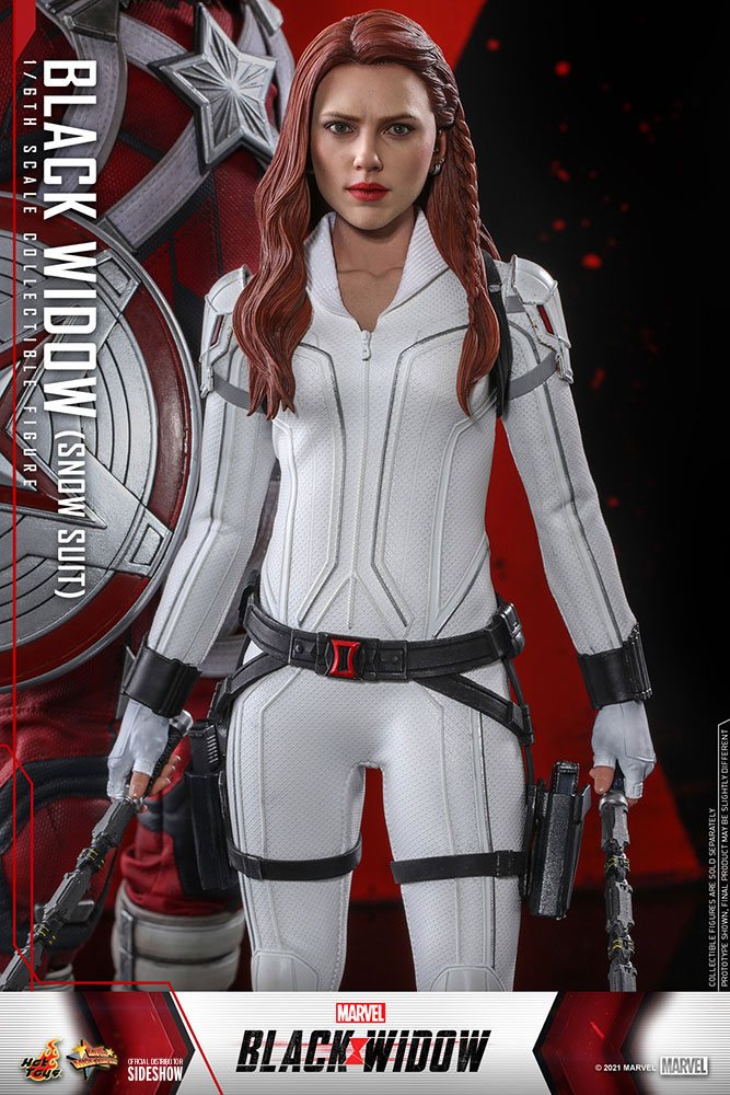 HOT TOYS - Marvel - Black Widow Movie Masterpiece 1:6 Action Doll Black Widow Snow Suit Ver MMS601