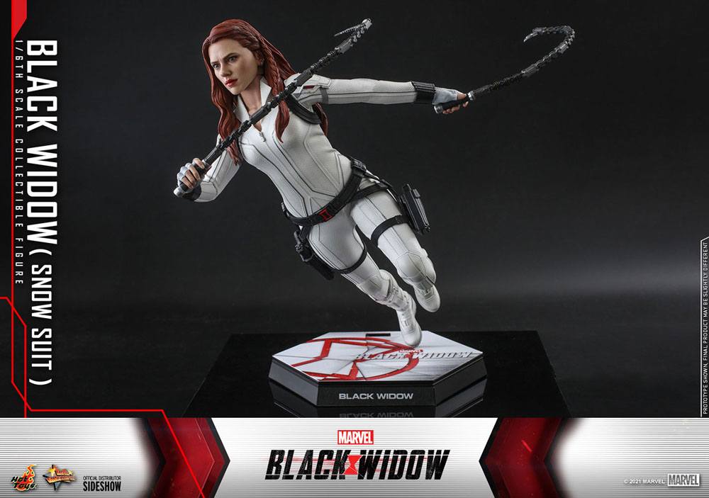 HOT TOYS - Marvel - Black Widow Movie Masterpiece 1:6 Action Doll Black Widow Snow Suit Ver MMS601