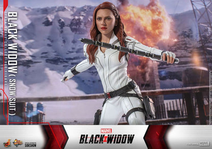 HOT TOYS - Marvel - Black Widow Movie Masterpiece 1:6 Action Doll Black Widow Snow Suit Ver MMS601