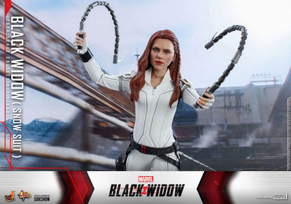 HOT TOYS - Marvel - Black Widow Movie Masterpiece 1:6 Action Doll Black Widow Snow Suit Ver MMS601