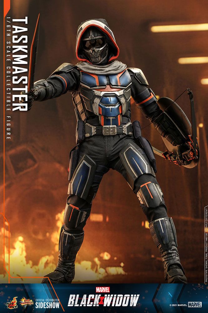 HOT TOYS - Marvel - Black Widow Movie Masterpiece 1:6 Action Doll Taskmaster MMS602