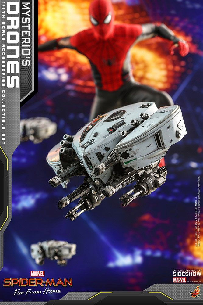 HOT TOYS - Marvel - Spider-Man Far from Home Accessories Collection Series Mysterio's Drones ACS011