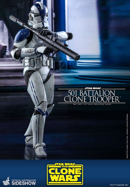 HOT TOYS - Star Wars The Clone Wars 1:6 Action Doll 501st Battalion Clone Trooper TMS022