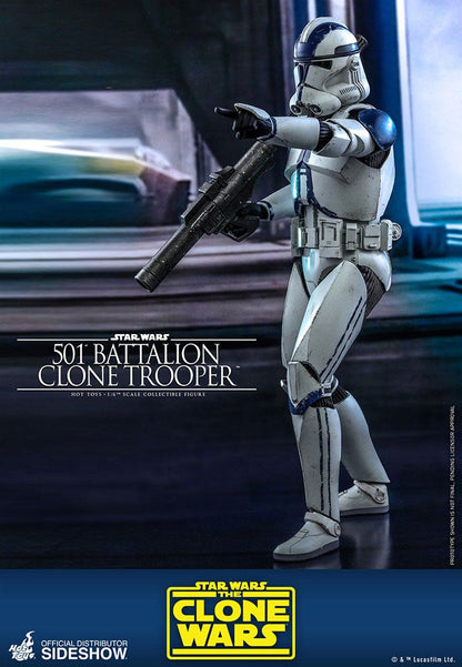 HOT TOYS - Star Wars The Clone Wars 1:6 Action Doll 501st Battalion Clone Trooper TMS022