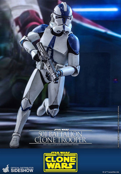 HOT TOYS - Star Wars The Clone Wars 1:6 Action Doll 501st Battalion Clone Trooper TMS022