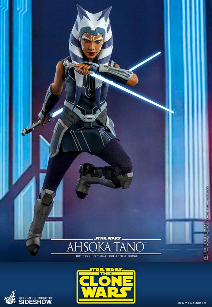 HOT TOYS - Star Wars The Clone Wars 1:6 Action Doll Ahsoka Tano TMS021