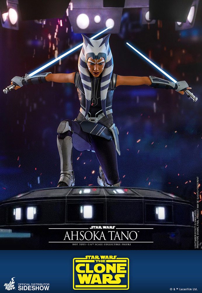 HOT TOYS - Star Wars The Clone Wars 1:6 Action Doll Ahsoka Tano TMS021