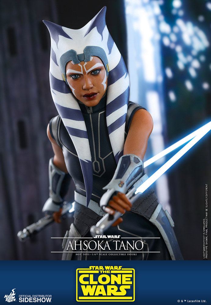 HOT TOYS - Star Wars The Clone Wars 1:6 Action Doll Ahsoka Tano TMS021