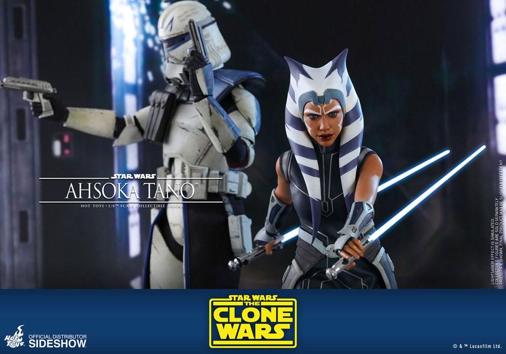 HOT TOYS - Star Wars The Clone Wars 1:6 Action Doll Ahsoka Tano TMS021