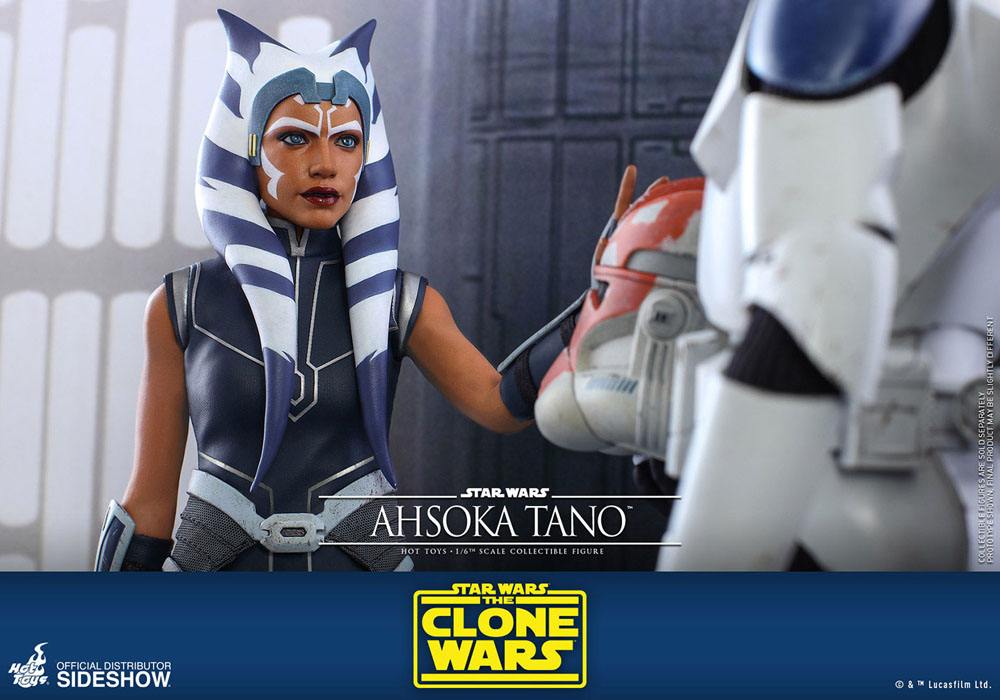 HOT TOYS - Star Wars The Clone Wars 1:6 Action Doll Ahsoka Tano TMS021