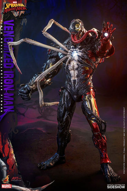 HOT TOYS - Marvel - Spider-Man Maximum Venom Artist Collection 1:6 Action Doll VenomizEd Iron Man AC04