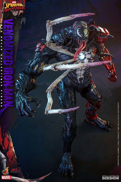 HOT TOYS - Marvel - Spider-Man Maximum Venom Artist Collection 1:6 Action Doll VenomizEd Iron Man AC04