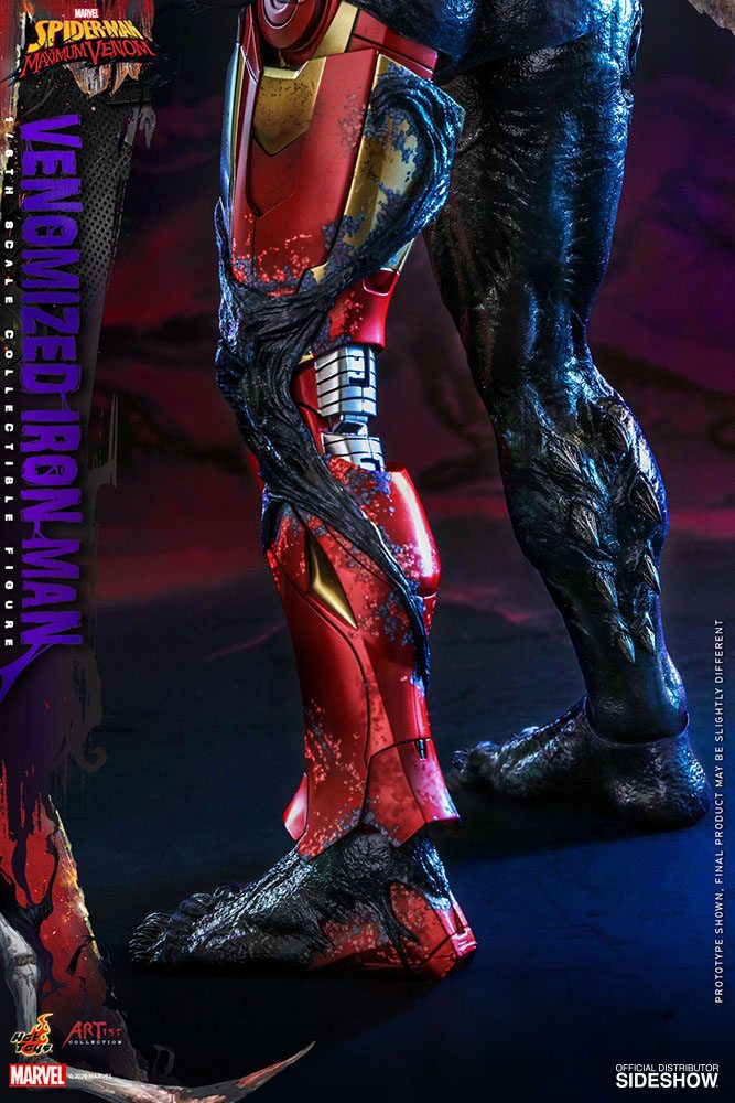 HOT TOYS - Marvel - Spider-Man Maximum Venom Artist Collection 1:6 Action Doll VenomizEd Iron Man AC04