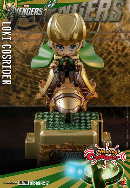 HOT TOYS - Marvel - Comics Cosrider Mini Figure with Sound & Light Up Loki