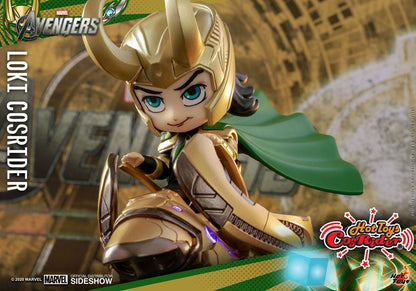 HOT TOYS - Marvel - Comics Cosrider Mini Figure with Sound & Light Up Loki