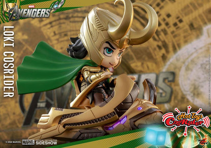 HOT TOYS - Marvel - Comics Cosrider Mini Figure with Sound & Light Up Loki