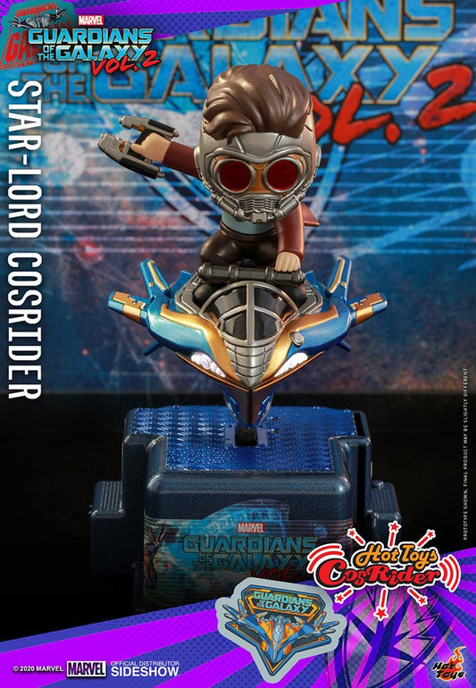 HOT TOYS - Marvel - Guardians of The Galaxy Cosrider Mini Figure with Sound & Light Up Star-Lord