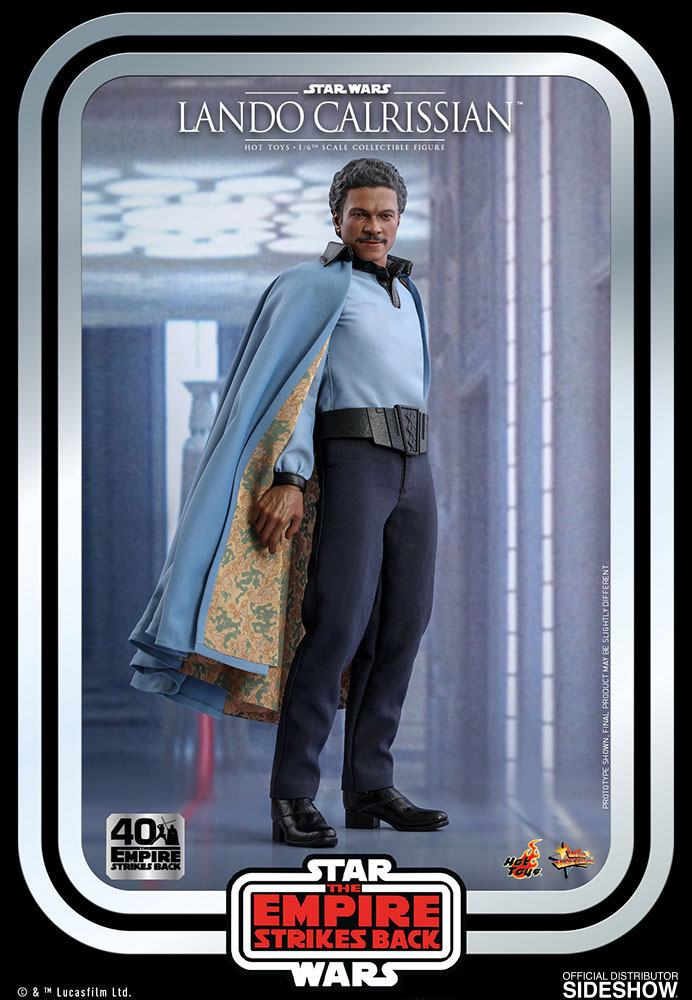 HOT TOYS - Star Wars 1:6 Action Doll Lando Calrissian The Empire Strikes Back 40Th Anniversary MMS588