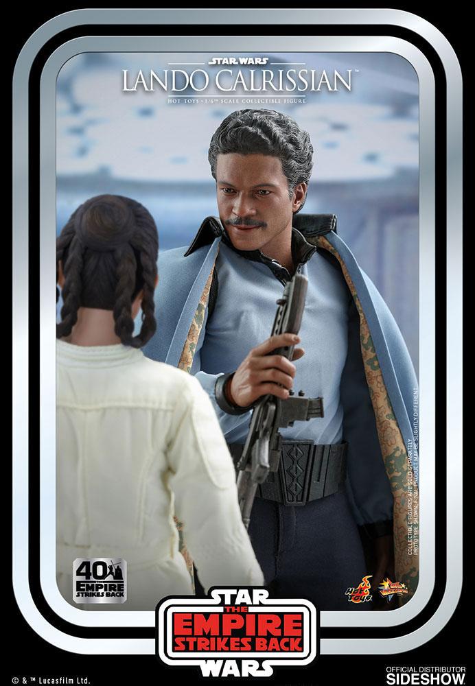 HOT TOYS - Star Wars 1:6 Action Doll Lando Calrissian The Empire Strikes Back 40Th Anniversary MMS588